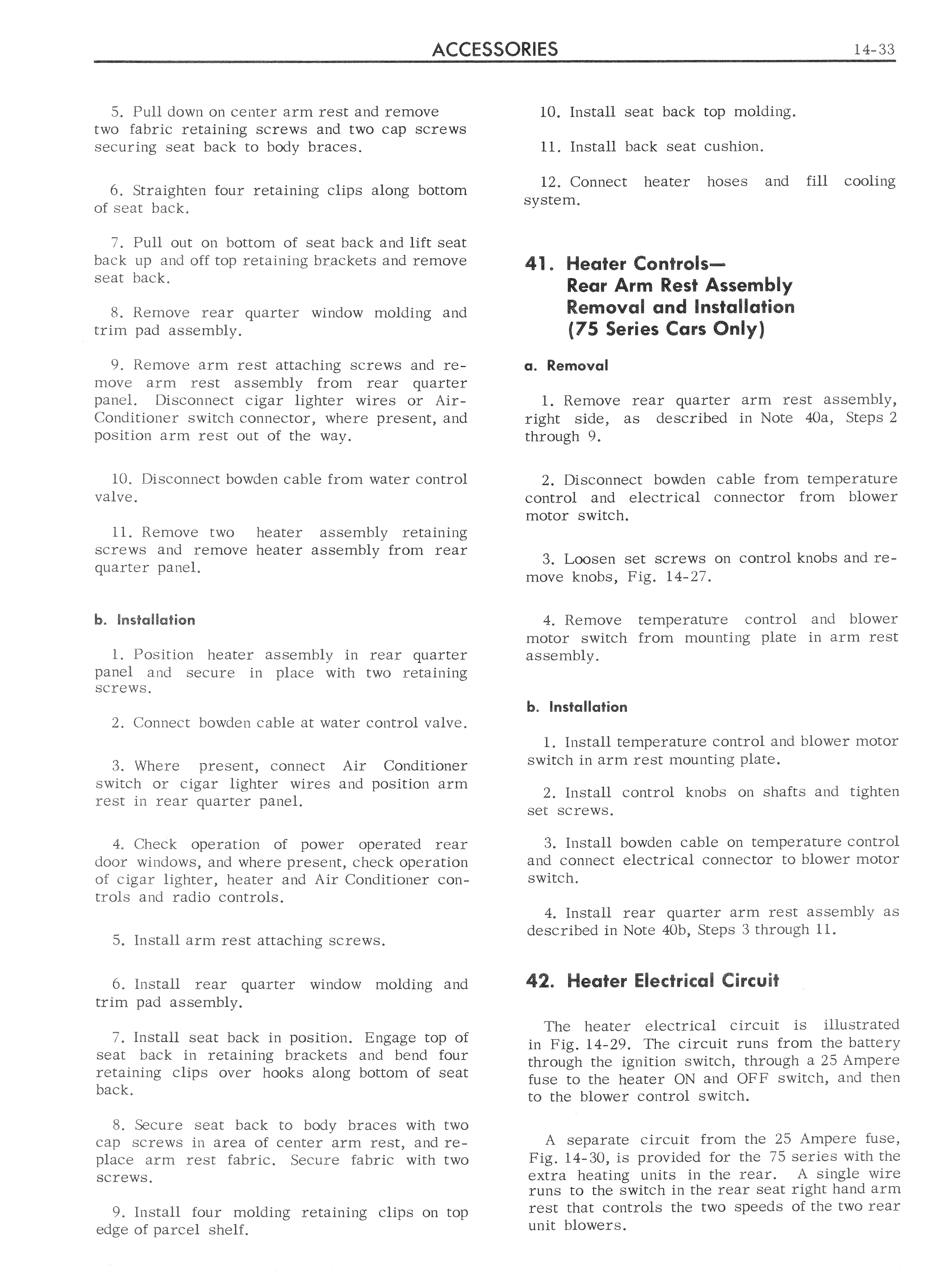 1962 CADILLAC SHOP MANUAL PDF visual data 3